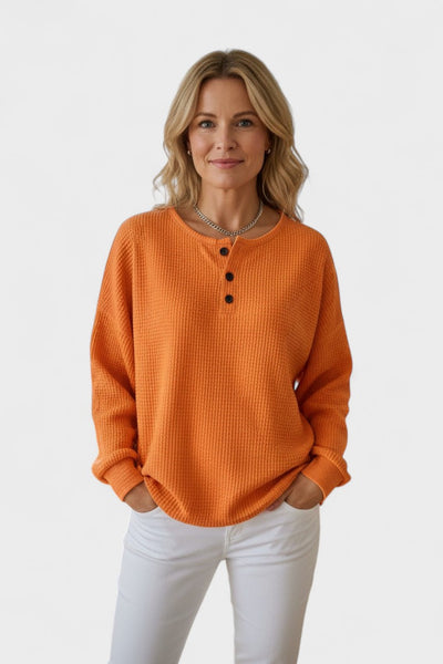 Marie™ | Pull en Tricot Waffle