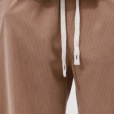 Léon | Pantalon Large Avec Taille Ajustable