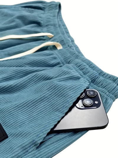 Pantalons en velours côtelé ComfortFit – Tissu côtelé doux avec une coupe décontractée