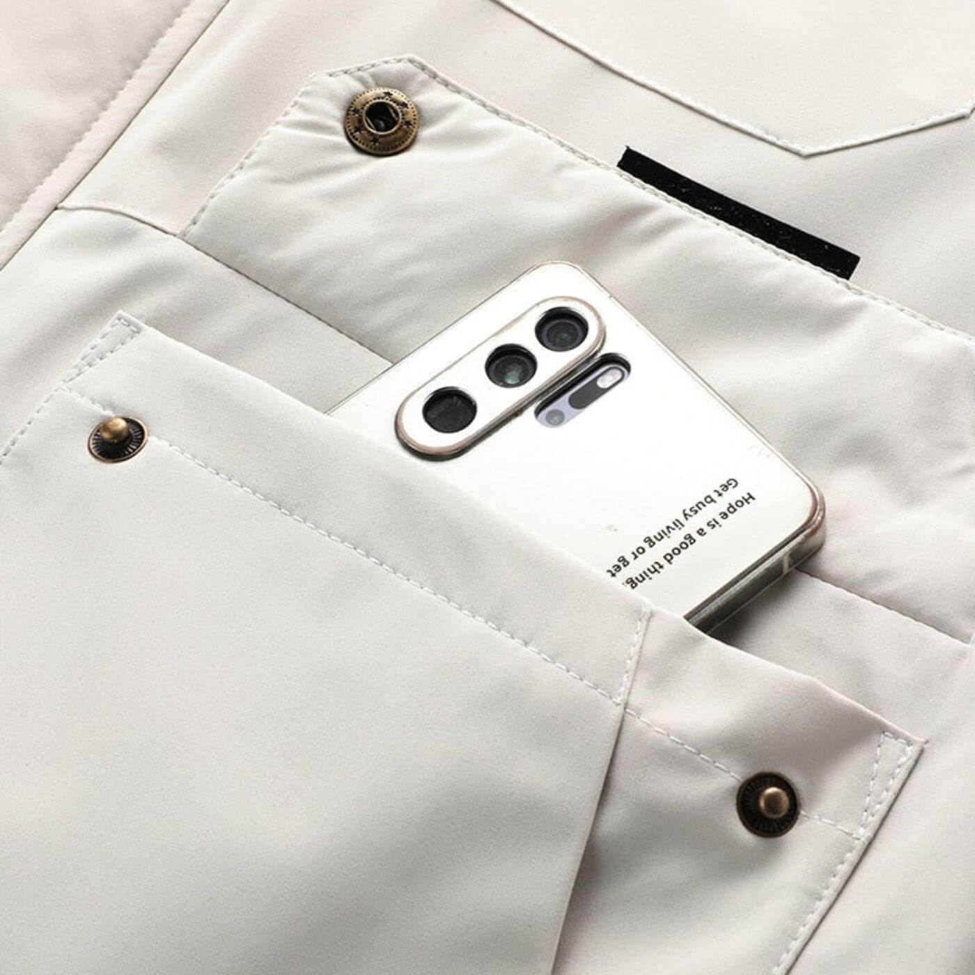 Harden™ | Veste d'hiver pour hommes avec capuche